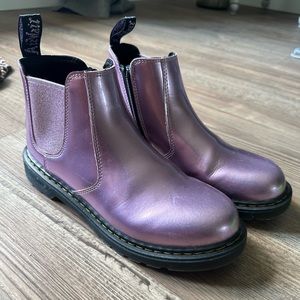 Women’s  US 7L/ euro 38  Dr. Martin side zip boots